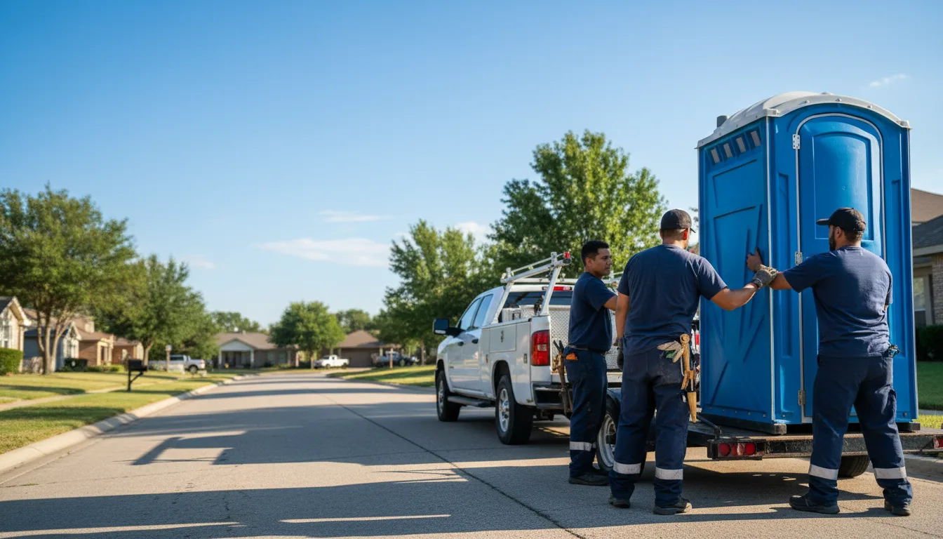 Portable Toilet Rental in Columbus, IN near me